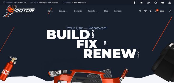 BrandCurb Auto Web Design